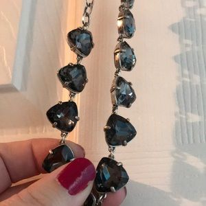 Stella & Dot silver necklace
